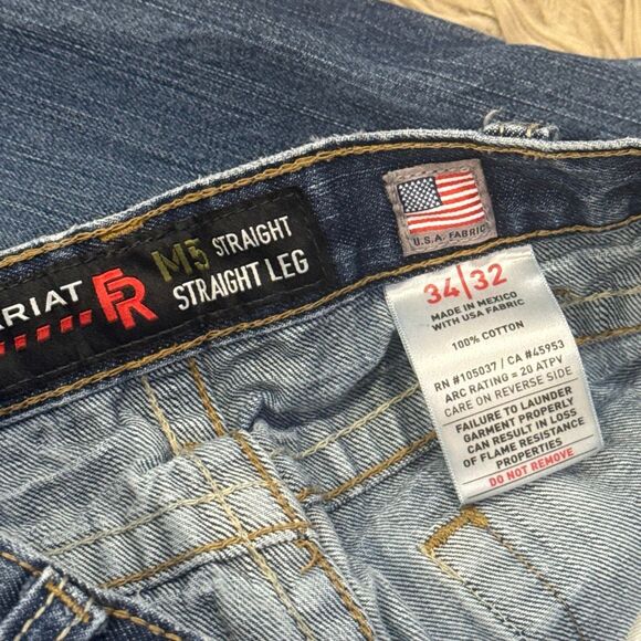 Ariat fire resistant jeans size 34x32 - Picture 3 of 7